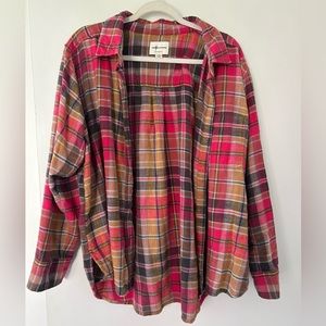 American Eagle boyfriend flannel